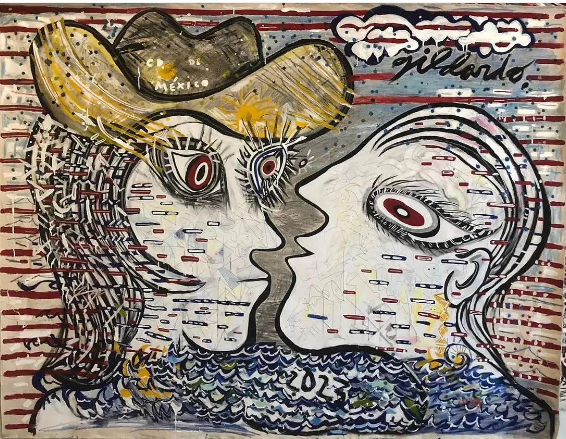 Art painting of Mario Gildardo