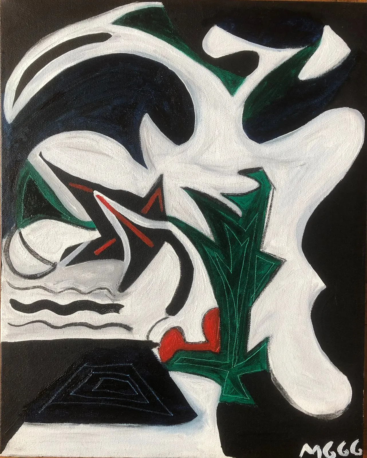 Art painting of Mario Gildardo